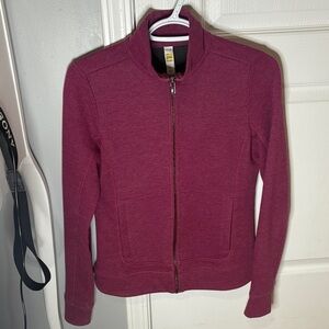 Lole Burgundy  Jacket